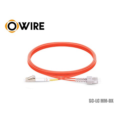 Patch Cord SC-LC MM OM2 Duplex ยาว 3 เมตร