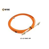Patch Cord LC-LC MM OM2 Duplex ยาว 3 เมตร Patch Cord LC-LC MM OM2 Duplex ยาว 3 เมตร