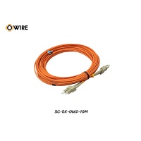 Patch Cord SC-SC MM OM2 Duplex ยาว 10 เมตร Patch Cord SC-SC MM OM2 Duplex ยาว 10 เมตร