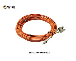 Patch Cord SC-LC MM OM2 Duplex ยาว 10 เมตร