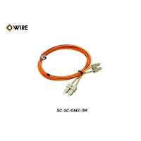 Patch Cord SC-SC MM OM2 Duplex ยาว 3 เมตร Patch Cord SC-SC MM OM2 Duplex ยาว 3 เมตร