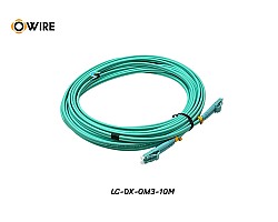 Patch Cord LC-LC MM OM3 Duplex ยาว 10 เมตร