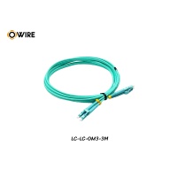 Patch Cord LC-LC MM OM3 Duplex ยาว 3 เมตร Patch Cord LC-LC MM OM3 Duplex ยาว 3 เมตร