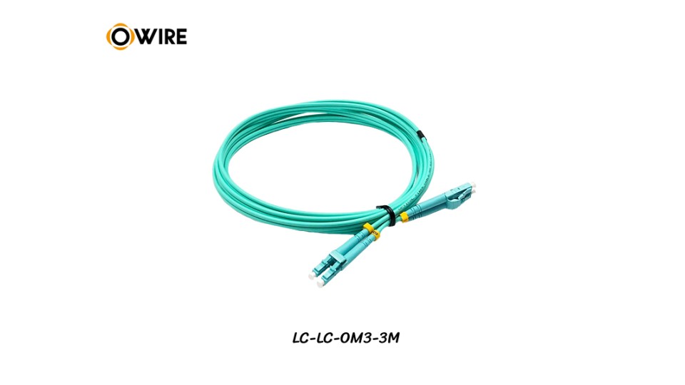 Patch Cord LC-LC MM OM3 Duplex ยาว 3 เมตร