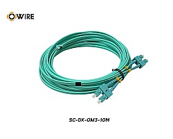Patch Cord SC-SC MM OM3 Duplex ยาว 10 เมตร