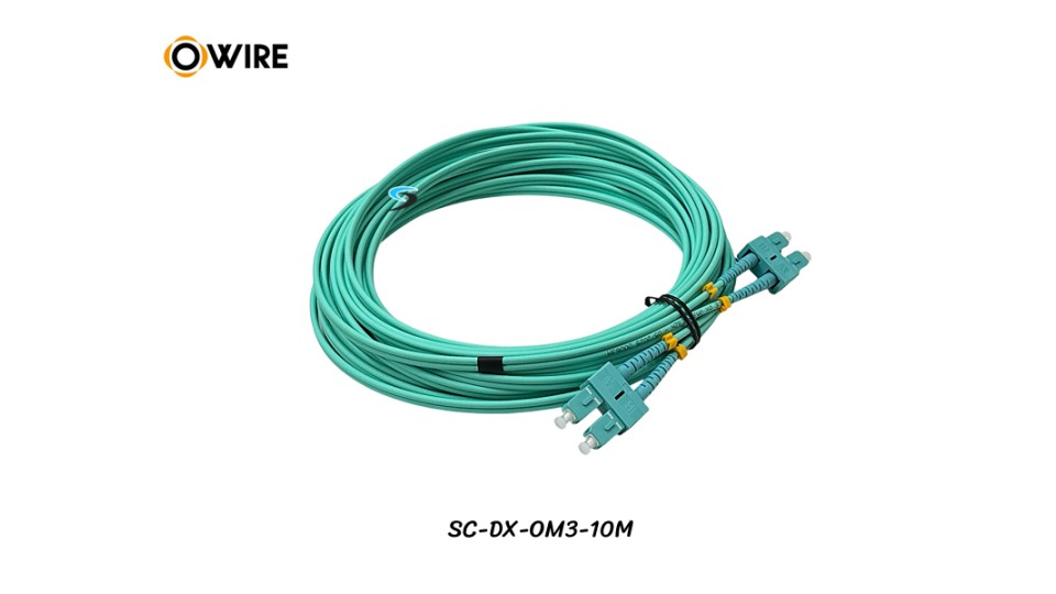 Patch Cord SC-SC MM OM3 Duplex ยาว 10 เมตร