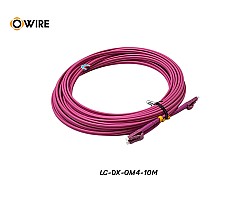 Patch Cord LC-LC MM OM4 Duplex ยาว 10 เมตร