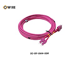 Patch Cord SC-SC MM OM4 Duplex ยาว 10 เมตร