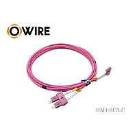 Owire Patch Cord Fiber OM4 SC-LC Duplex (3M)