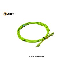 Patch Cord LC-LC MM OM5 Duplex ยาว 3 เมตร