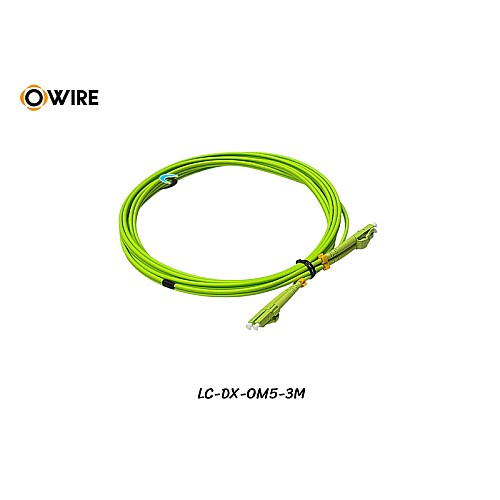 Patch Cord LC-LC MM OM5 Duplex ยาว 3 เมตร