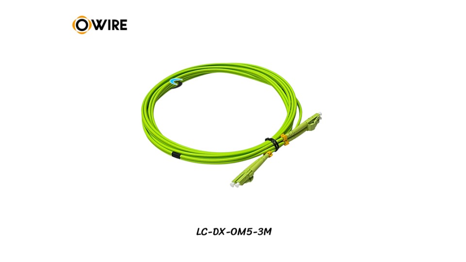 Patch Cord LC-LC MM OM5 Duplex ยาว 3 เมตร