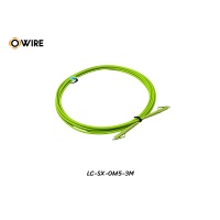 Patch Cord LC-LC MM OM5 Simplex ยาว 3 เมตร Patch Cord LC-LC MM OM5 Simplex ยาว 3 เมตร