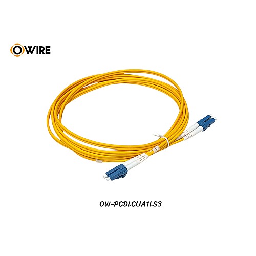 Patch Cord LC-LC (UPC) SM Duplex ยาว 3 เมตร