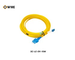 Patch Cord SC-LC (UPC) SM Duplex ยาว 10 เมตร