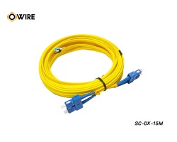 Patch Cord SC-SC (UPC) SM Duplex ยาว 15 เมตร