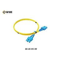 Patch Cord SC-SC (UPC) SM Duplex ยาว 1 เมตร