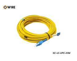 Patch Cord SC-LC (UPC) SM Duplex ยาว 20 เมตร