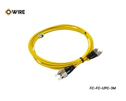 Patch Cord FC-FC (UPC) SM Duplex ยาว 3 เมตร