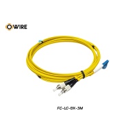 Patch Cord FC-LC (UPC) SM Duplex ยาว 3 เมตร Patch Cord FC-LC (UPC) SM Duplex ยาว 3 เมตร
