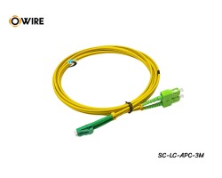 Patch Cord SC-LC (APC) SM Duplex ยาว 3 เมตร