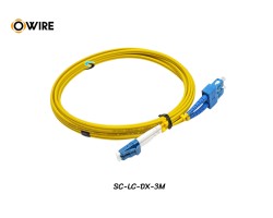Patch Cord SC-LC (UPC) SM Duplex ยาว 3 เมตร