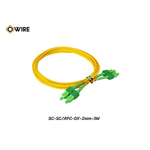 Patch Cord SC-SC (APC) SM Duplex 2mm ยาว 3 เมตร