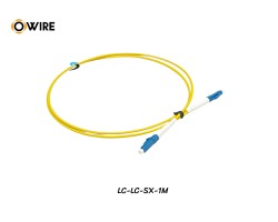 Patch Cord LC-LC (UPC) SM Simplex ยาว 1 เมตร