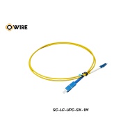 Patch Cord SC-LC (UPC) SM Simplex ยาว 1 เมตร Patch Cord SC-LC (UPC) SM Simplex ยาว 1 เมตร