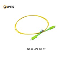 Patch Cord SC-SC (APC) SM Simplex ยาว 1 เมตร