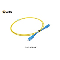 Patch Cord SC-SC (UPC) SM Simplex ยาว 1 เมตร Patch Cord SC-SC (UPC) SM Simplex ยาว 1 เมตร