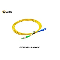 Patch Cord FC/APC-SC/UPC SM Simplex ยาว 3 เมตร