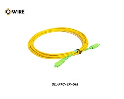 Patch Cord SC-SC (APC) SM Simplex ยาว 5 เมตร