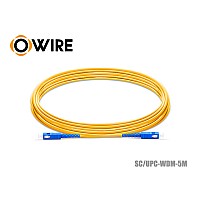 PATCH CORD SM OWIRE SC/UPC SX (5M)