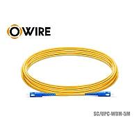 Patch Cord SC-SC (UPC) SM Simplex ยาว 5 เมตร