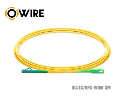 Patch Cord SC-LC (APC) SM Simplex ยาว 3 เมตร