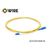 Patch Cord Fiber SM Owire SC/UPC-LC/UPC SX (1M)