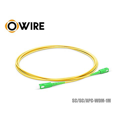 Owire Patch Cord Fiber SM SC/APC SX (1M)