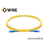 PATCH CORD SM OWIRE SC/UPC SX (3M)