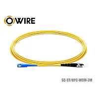 Patch Cord SC-ST (UPC) SM Simplex ยาว 3 เมตร