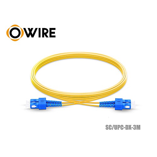 Patch Cord SC-SC (UPC) SM Duplex ยาว 3 เมตร
