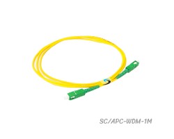 Patch Cord SC-SC (APC) SM SX [PVC] ยาว 1 เมตร