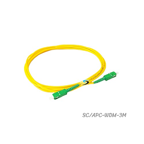 Patch Cord Fiber SM SC/APC SX-PVC (3M)