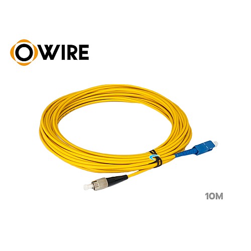PATCH CORD SM OWIRE SC-FC/UPC SX (10M)