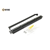 OWIRE PATCH PANEL CAT6 24 PORT 1U OWIRE PATCH PANEL CAT6 24 PORT 1U