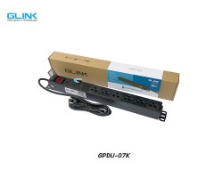 ปลั๊กไฟ 6 ช่อง สำหรับตู้แร็ค GLINK รุ่น GPDU-07K