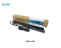 ปลั๊กไฟ 8 ช่อง สำหรับตู้แร็ค GLINK รุ่น GPDU-09K