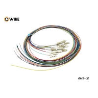 Pigtail 12 Core LC/UPC MM OM2 0.9mm 1.5 เมตร Pigtail 12 Core LC/UPC MM OM2 0.9mm 1.5 เมตร