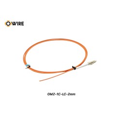 Pigtail 1 Core LC/UPC MM OM2 2mm ยาว 1.5 เมตร