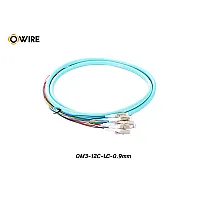 Pigtail 12 Core LC/UPC MM OM3 0.9mm ยาว 1.5 เมตร